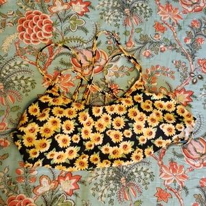 Sunflower Bikini Top